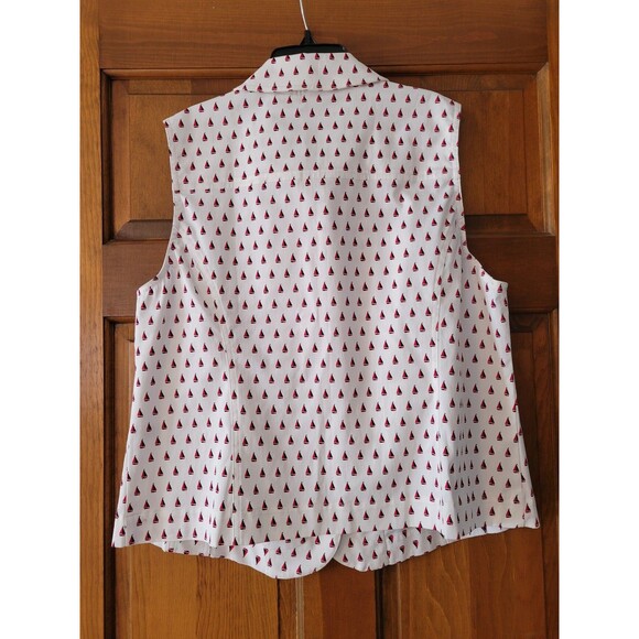 New Women's size 14 CJ Banks sleeveless top - Picture 5 of 5